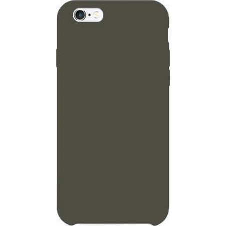 Siliconen cover / hoesje voor iPhone 6(s) | DARK OLIVE