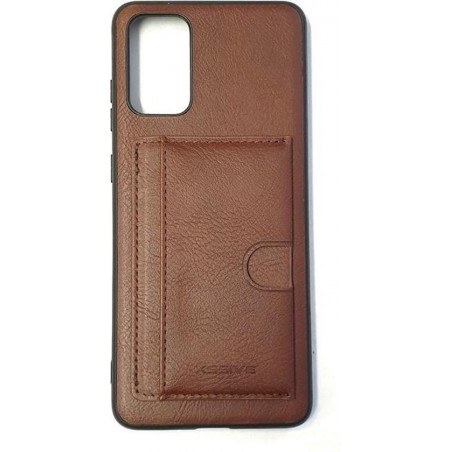 Xssive Premium Card Bag Samsung Galaxy S20 Plus (6.7 inch) - Bruin