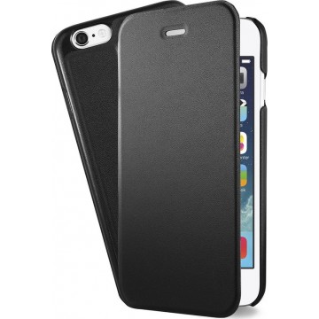 Azuri Apple iPhone 5/5S/SE hoesje - Ultra dunne book case - Zwart
