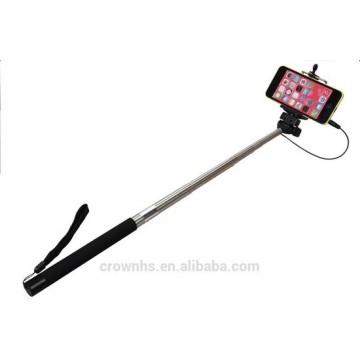 Compacte Selfie Stick bekabeld met ontspanknop