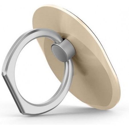 GadgetBay Ring grip universeel smartphone vinger houder - goud