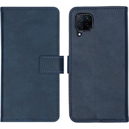 iMoshion Luxe Booktype Huawei P40 Lite hoesje - Donkerblauw