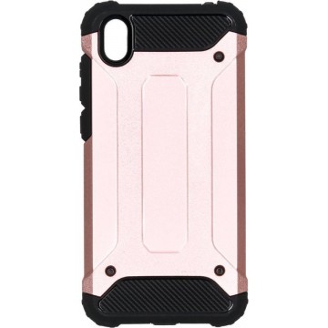 iMoshion Rugged Xtreme Backcover Huawei Y5 (2019) hoesje - Rosé Goud