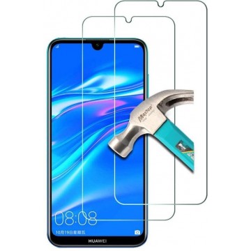 Huawei Y7 2019 Screenprotector Glas - Tempered Glass Screen Protector - 2x