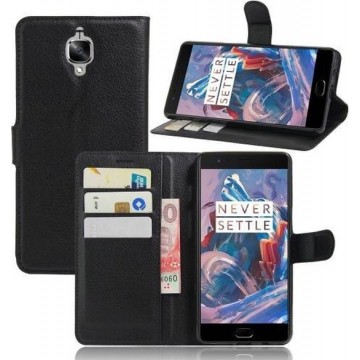 Book Case Hoesje OnePlus 3 / 3T - Zwart