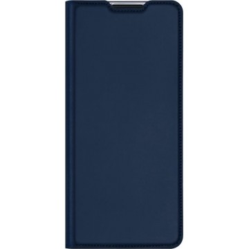 Dux Ducis Slim Softcase Booktype Oppo Reno4 Pro 5G hoesje - Donkerblauw