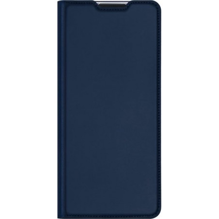 Dux Ducis Slim Softcase Booktype Oppo Reno4 Pro 5G hoesje - Donkerblauw