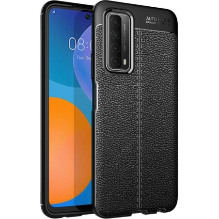 Just in Case Soft TPU hoesje voor Huawei P Smart 2021 - Zwart