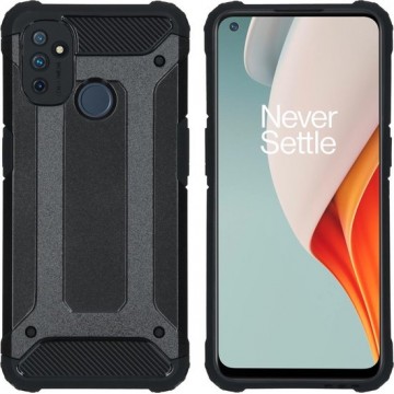 iMoshion Rugged Xtreme Backcover OnePlus Nord N100 hoesje - Zwart