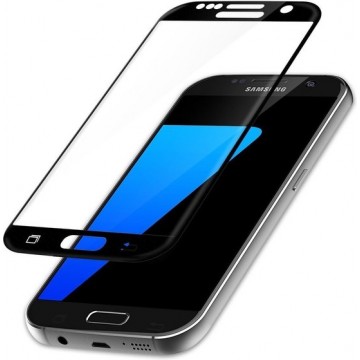 Samsung Galaxy S7 Full Cover Glazen Screenprotector - Zwart