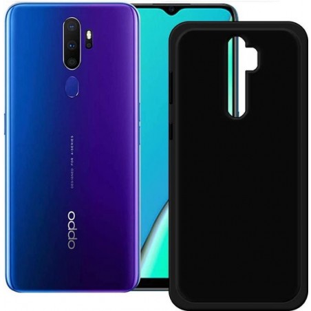 OPPO A9 2020 silicone hoesje zwart