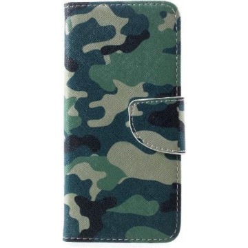 Book Case Hoesje Samsung Galaxy S8 - Camouflage