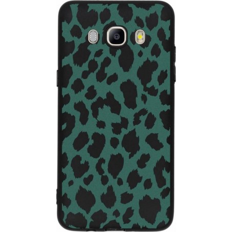 Design Backcover Color Samsung Galaxy J5 (2016) hoesje - Panter Groen