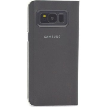 Samsung Galaxy S8 Pasjeshouder Zwart Booktype hoesje - Magneetsluiting (G950F)
