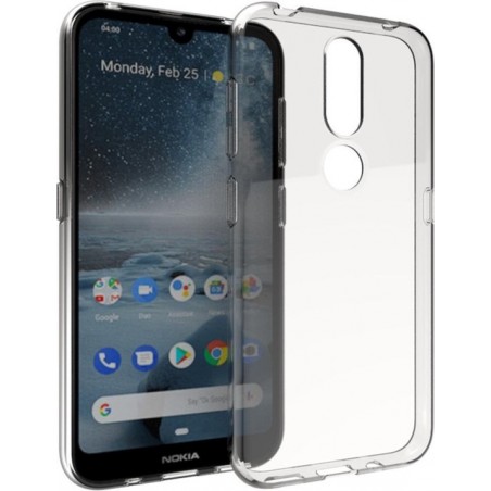 Accezz Clear Backcover Nokia 4.2 hoesje - Transparant