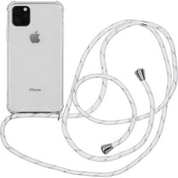 iMoshion Backcover met koord iPhone 11 Pro Max hoesje - Wit Zilver