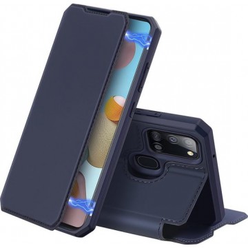 Samsung Galaxy A21s hoesje - Dux Ducis Skin X Case - Blauw