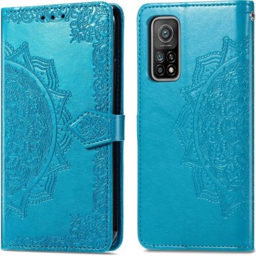 iMoshion Mandala Booktype Xiaomi Mi 10T (Pro) hoesje - Turquoise