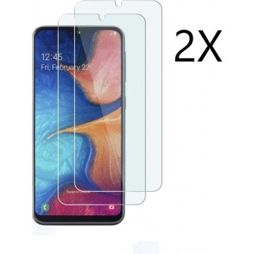 Ntech 2 Stuks Screenprotector Tempered Glass Glazen  (0.3mm) - Samsung Galaxy A20e