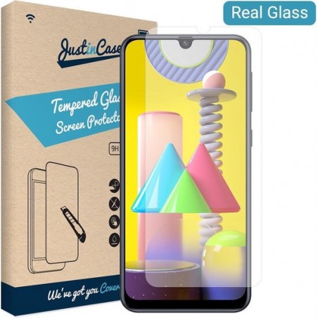 Just in Case Tempered Glass Samsung Galaxy M31 Protector - Arc Edges