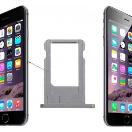 iPhone 6 / 6 plus simkaart houder grijs mobtsupply