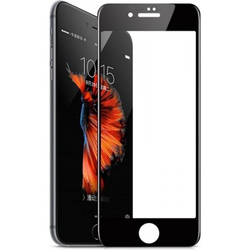 iPhone 7 / iPhone 8 Full Cover Tempered Glass Screen Protector - Zwart