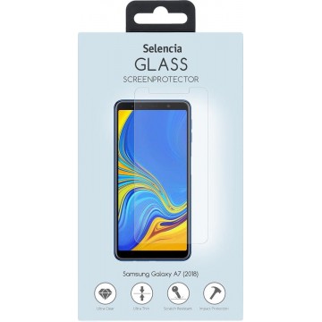 Selencia Gehard Glas Screenprotector voor Samsung Galaxy A7 (2018)