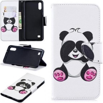 Panda beertje agenda wallet case hoesje Samsung Galaxy A10