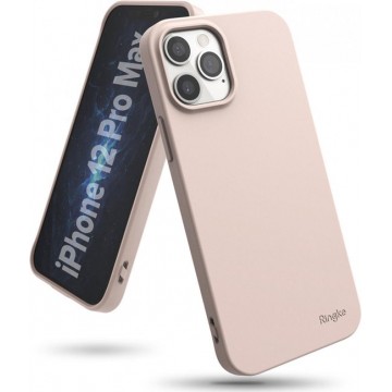 Ringke Air S Backcover iPhone 12 Pro Max hoesje - Pink Sand