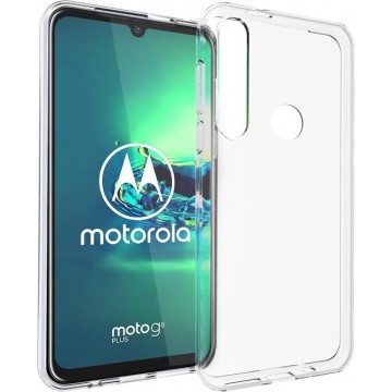 Accezz Clear Backcover Motorola Moto G8 Plus hoesje - Transparant