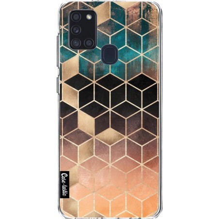 Samsung Galaxy A21s (2020) hoesje Ombre Dream Cubes Casetastic softcover case