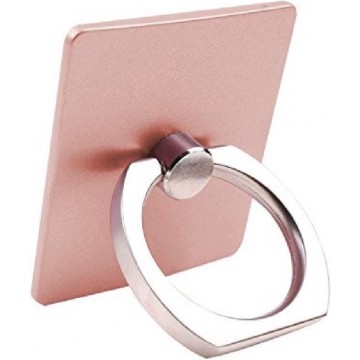 Ring Stent - Universele kickstand ring vinger houder telefoonbutton – Rosé