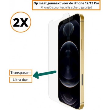 iphone 12 pro screenprotector | iPhone 12 Pro protective glass | iPhone 12 Pro beschermglas 2x