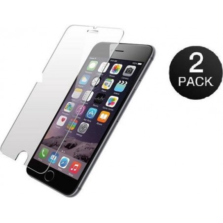 Paxx® Gratis 1+1 Screen Protector Glass Tempered Glass 2 stuks Transparant voor Apple iPhone 6 Plus/6S Plus