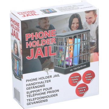 gevangenis voor de telefoon, Phone jail 15x13x19cm