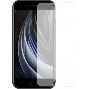 Man & Wood Screenprotector / Schermbescherming ECHT GEHARD GLAS (Tempered Glass) - iPhone SE (2020 model)