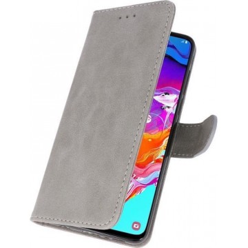 Bookstyle Wallet Cases Hoesje voor Samsung Galaxy S20 Grijs