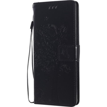 Mobigear Boom Wallet Case Zwart Sony Xperia 10 II