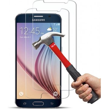 Samsung Galaxy S6 Screenprotector Glas - Tempered Glass Screen Protector - 2x