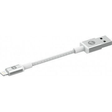Mophie USB-A naar Lightning kabel -  9 cm - wit