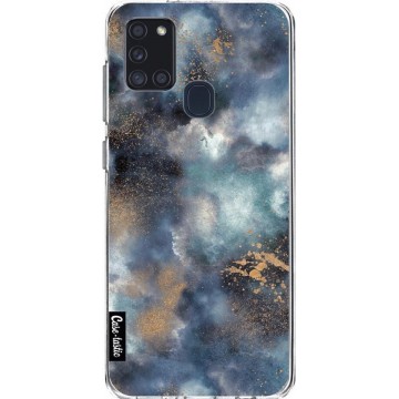 Samsung Galaxy A21s (2020) hoesje Smokey Dark Marble Casetastic softcover case
