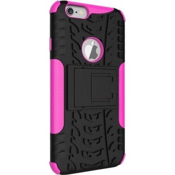 GadgetBay Shockproof bescherming hoesje iPhone 6 6s case - Roze