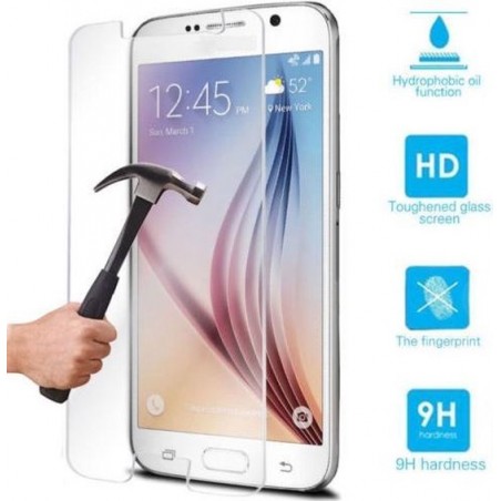 SMH Royal - 2 Stuks - Samsung Galaxy J3 2016 Screen protector Anti barst Tempered glass - Ultra Strong Edition