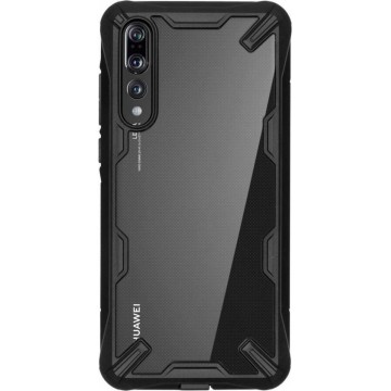 Ringke Fusion X Backcover Huawei P20 Pro hoesje - Zwart