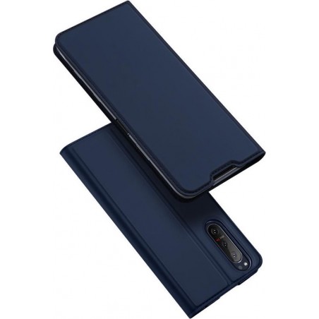 Sony Xperia 5 II hoesje - Dux Ducis Skin Pro Book Case - Blauw