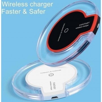 Qi Wireless Charger Pad 5W/ 7.5W Fast Charging Dock voor iPhone Samsung Huawei Xiaomi