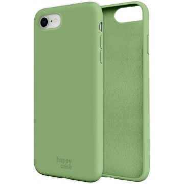 HappyCase Apple iPhone 7 / 8 Siliconen Back Cover Hoesje Mint Groen