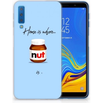 TPU Siliconen Case Back Cover Samsung A7 (2018) Nut Home
