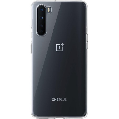 OnePlus Nord Hoesje Bumper Case Clear - Transparant