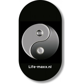 Life-Maxx anti straling sticker “yin-yang”
